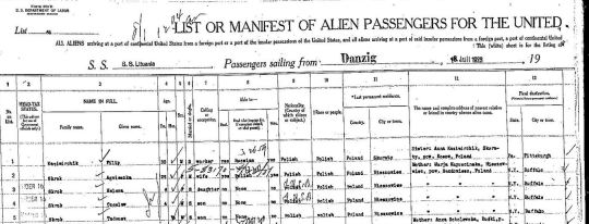 1923 Agnieszka Skrok Ellis Island