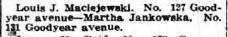 1916 Maciejewski Jankowski marriage license