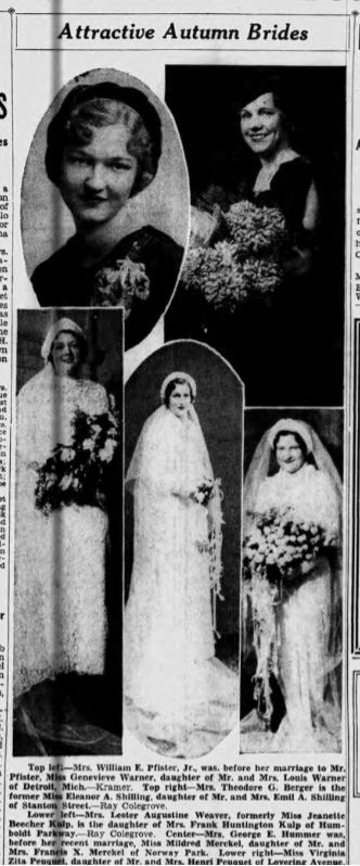 1936 Genevieve Warner Pfister 11-10 Courier Express