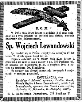 1930 Lewandowski Dziennik dla wszystkich = Polish everybody's daily volume (Buffalo, N Y ) 1907-1957, February 20, 193[...]