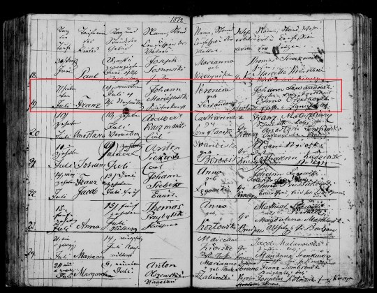 1872 Franz Maciejewski birth marked