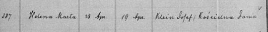 1893 Klein Helena 1