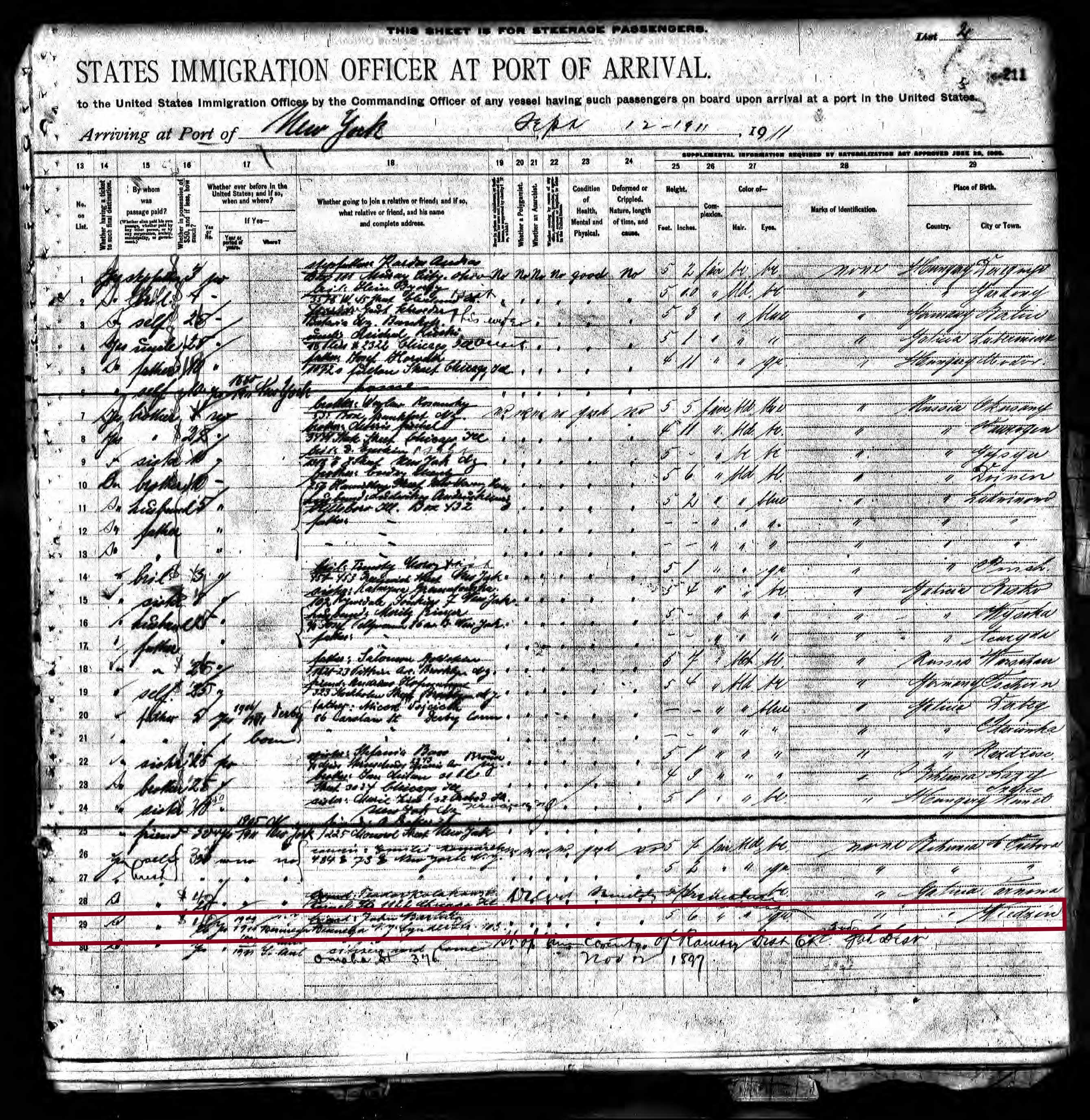 1911 Michal Mastyharz ship2